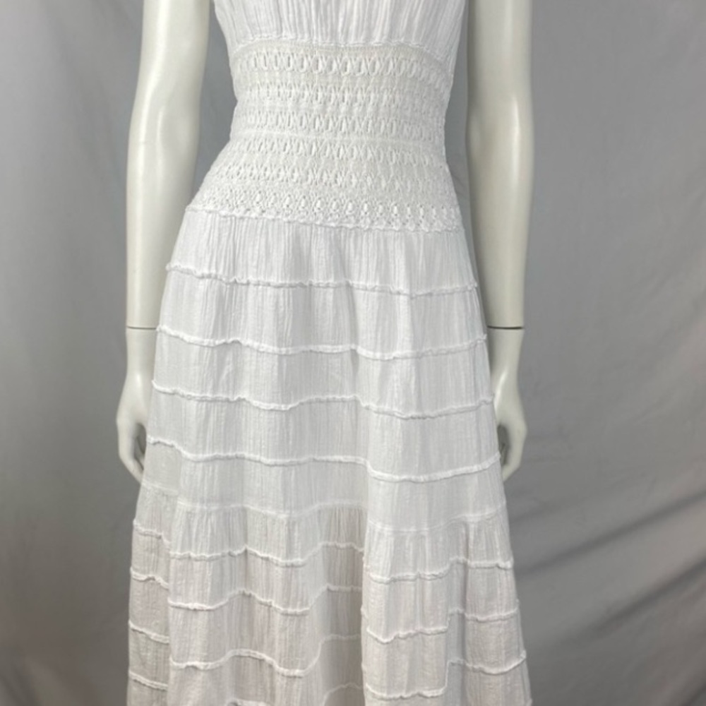 Elegant White Maxi Dress